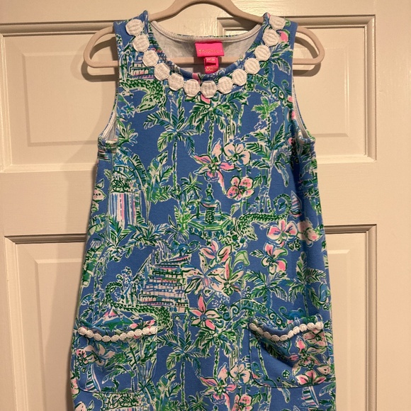 Girls Lily Pulitzer Knit Shift Dress - Picture 1 of 5